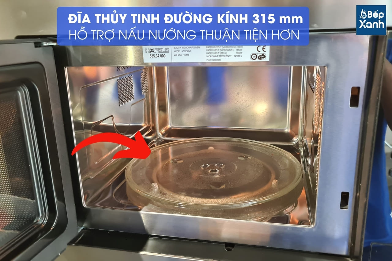 Lò Vi Sóng Âm Tủ Hafele HM-B38A 535.34.000