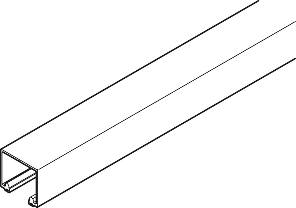 Ray Trượt Trên EndFold 4000mm Hafele 943.34.940