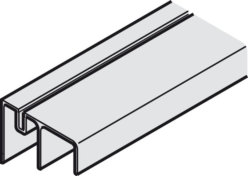Dẫn Hướng Dưới 2500mm Hafele 400.52.952