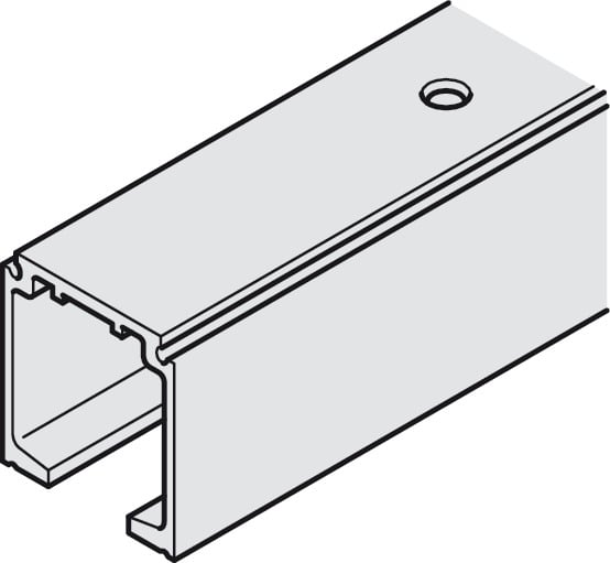 Ray Trượt Đơn 31 x 33mm Hafele 940.43.922