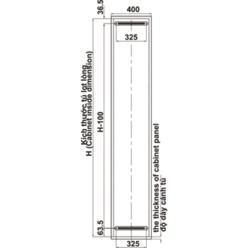 Tủ Đồ Khô Kara Pull Hafele 595.80.803