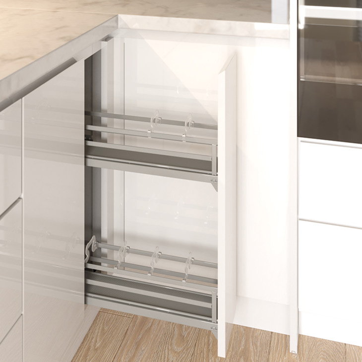 Kệ đựng gia vị Hafele Omero phải 150mm 549.20.840