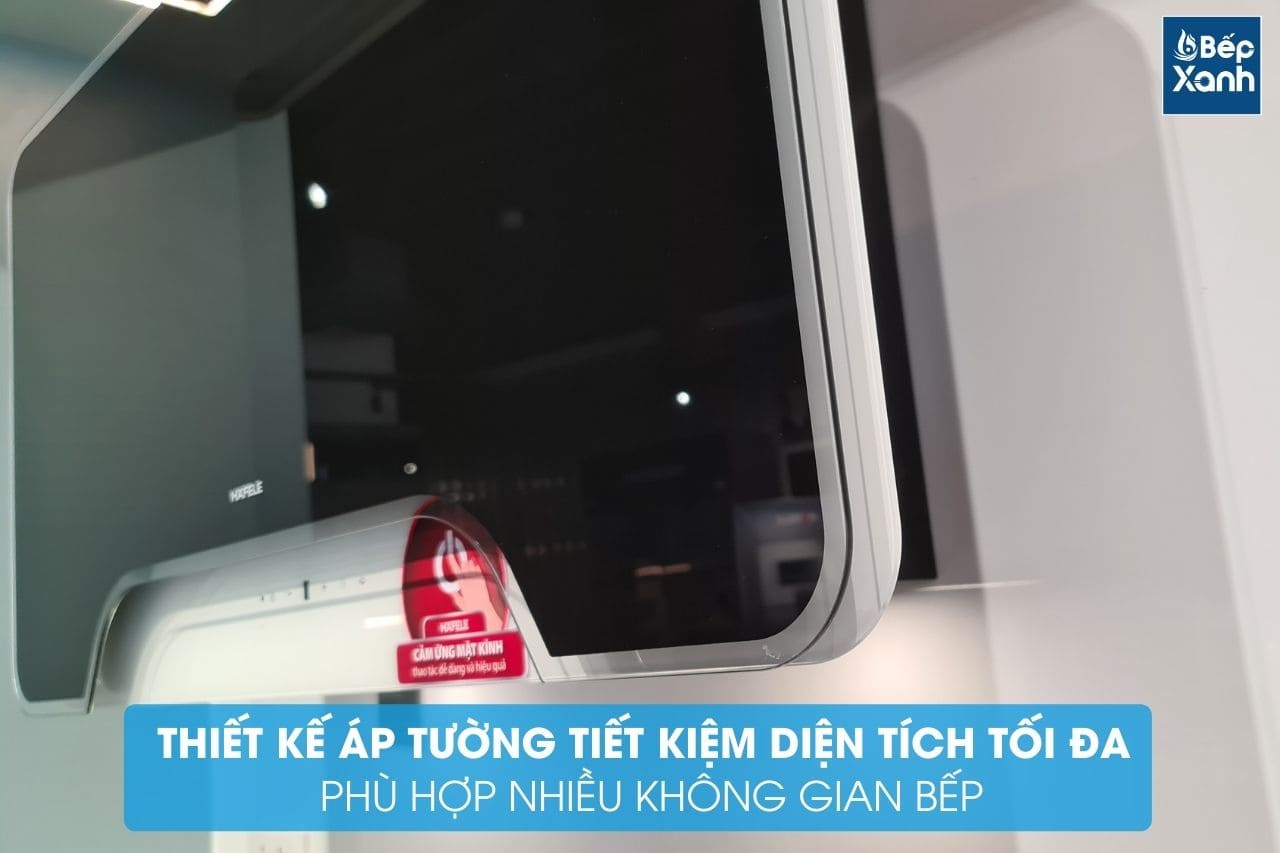 Máy hút mùi áp tường Hafele HH-WVGS90A / Kiểu hiện đại, Ngang 90cm mã số 533.80.203