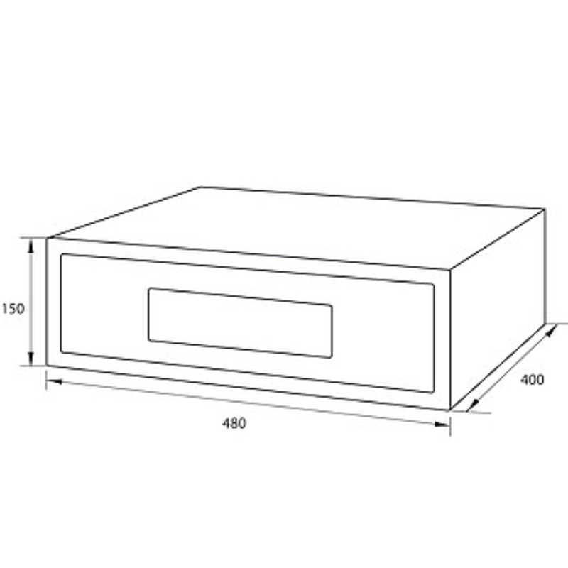 Két Sắt Âm Tủ Hafele 836.28.550