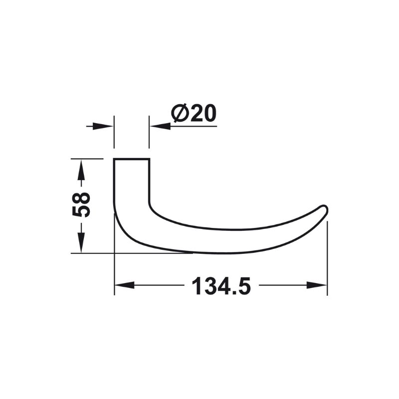 Khóa điện tử Hafele 917.63.011