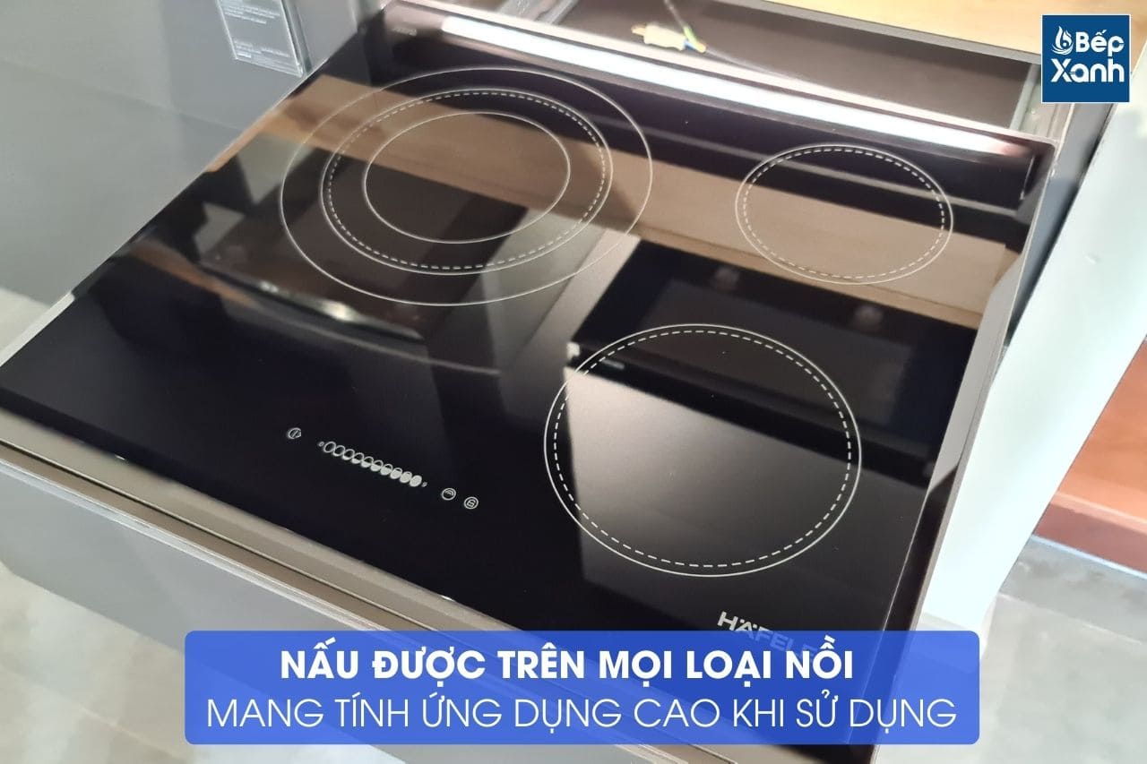 Bếp điện Hafele 3 vùng nấu HC-R603A 536.01.631 - Nhập khẩu châu Âu