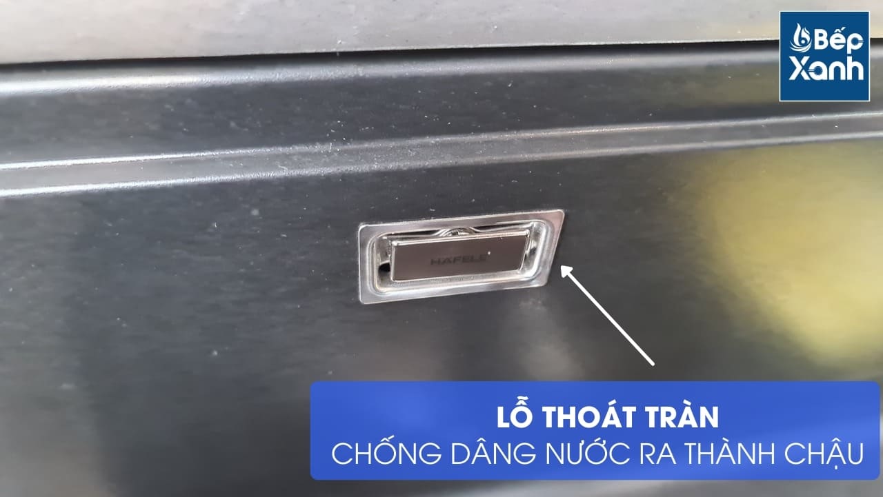 Chậu đá Hafele HS20-GED1S80 / Màu đen, Mã số: 570.30.300