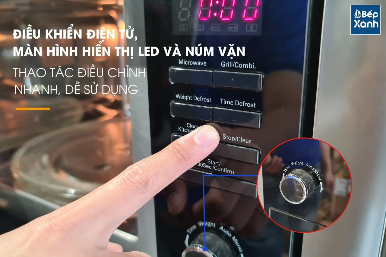 Lò Vi Sóng Âm Tủ Hafele HM-B38A 535.34.000