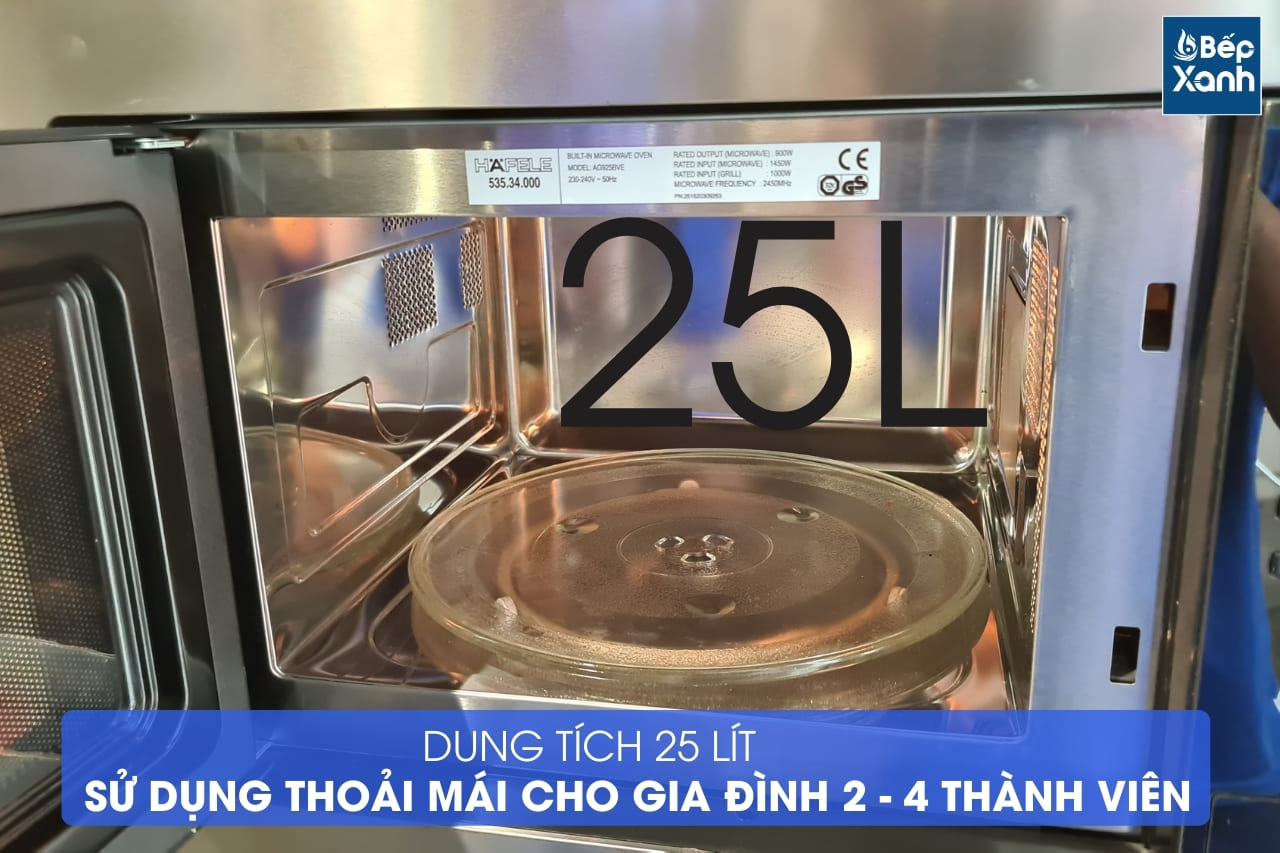 Lò Vi Sóng Âm Tủ Hafele HM-B38A 535.34.000