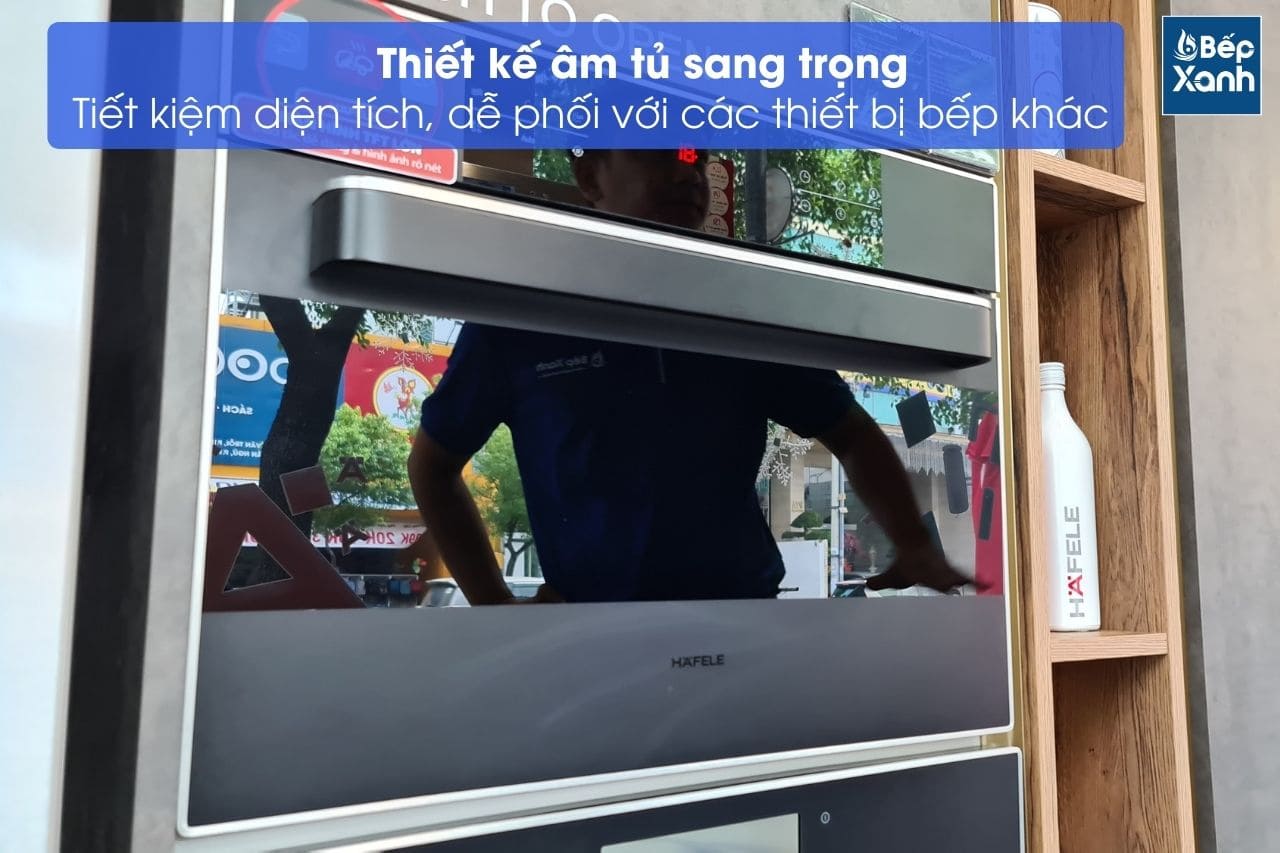 Lò vi sóng kết hợp nướng âm tủ Hafele HO-KT45B 535.02.731