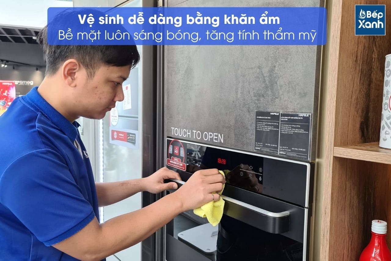 Lò vi sóng kết hợp nướng âm tủ Hafele HO-KT45B 535.02.731