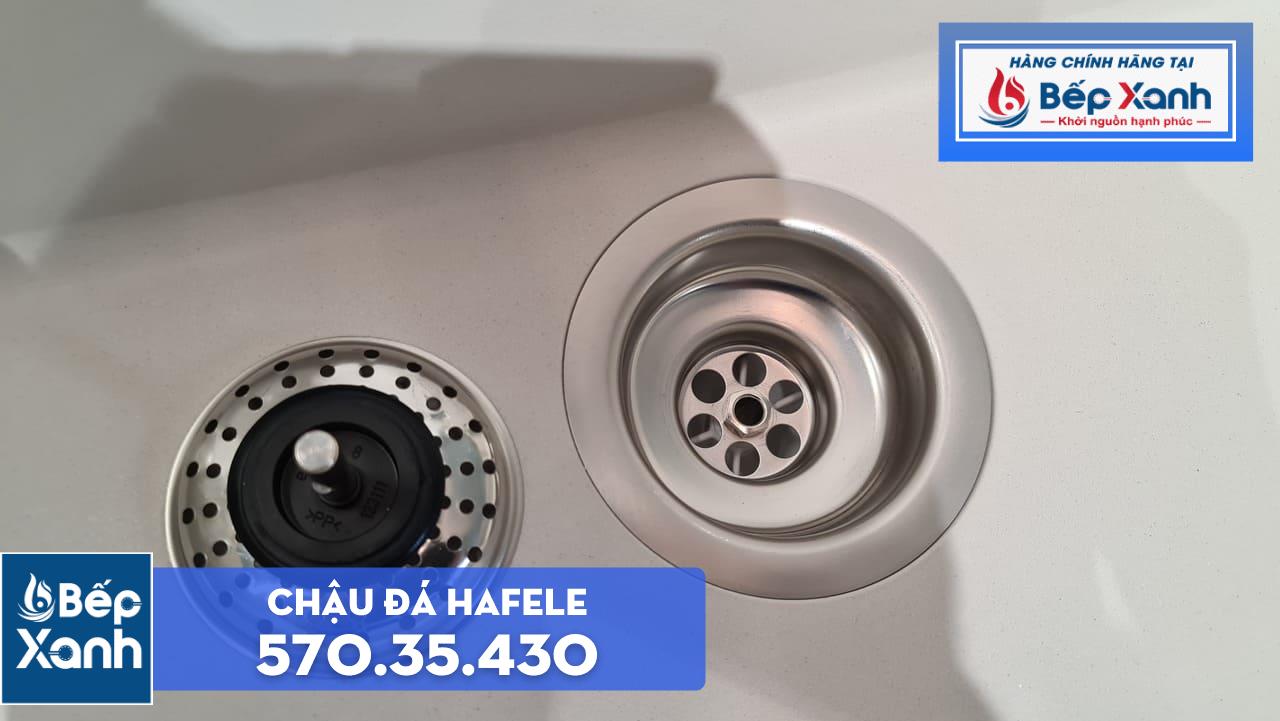 Chậu đá Hafele HS19-GEN1S60 / Màu kem, Mã số: 570.35.430