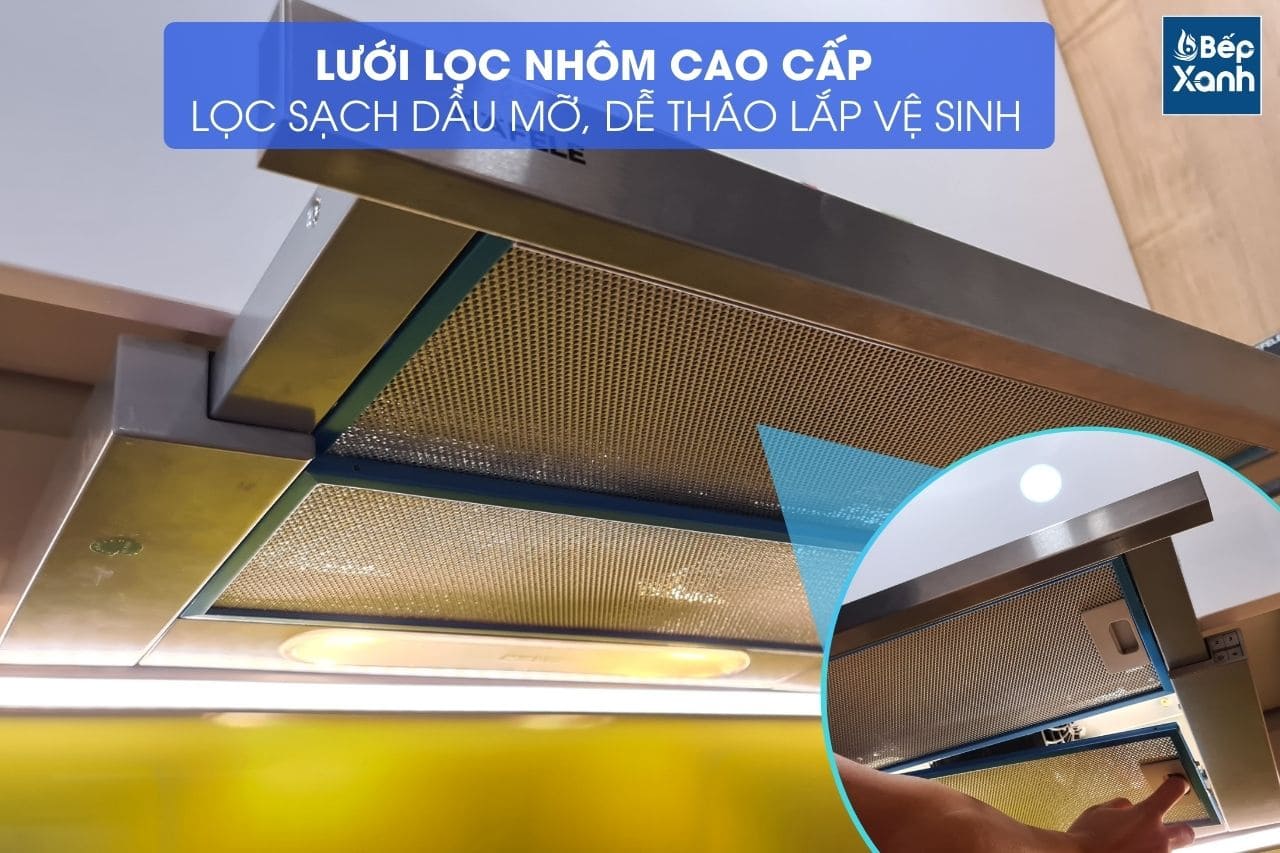 Máy Hút Mùi Âm Tủ 60cm Hafele HH-TI60D / Inox, mã số 539.81.083