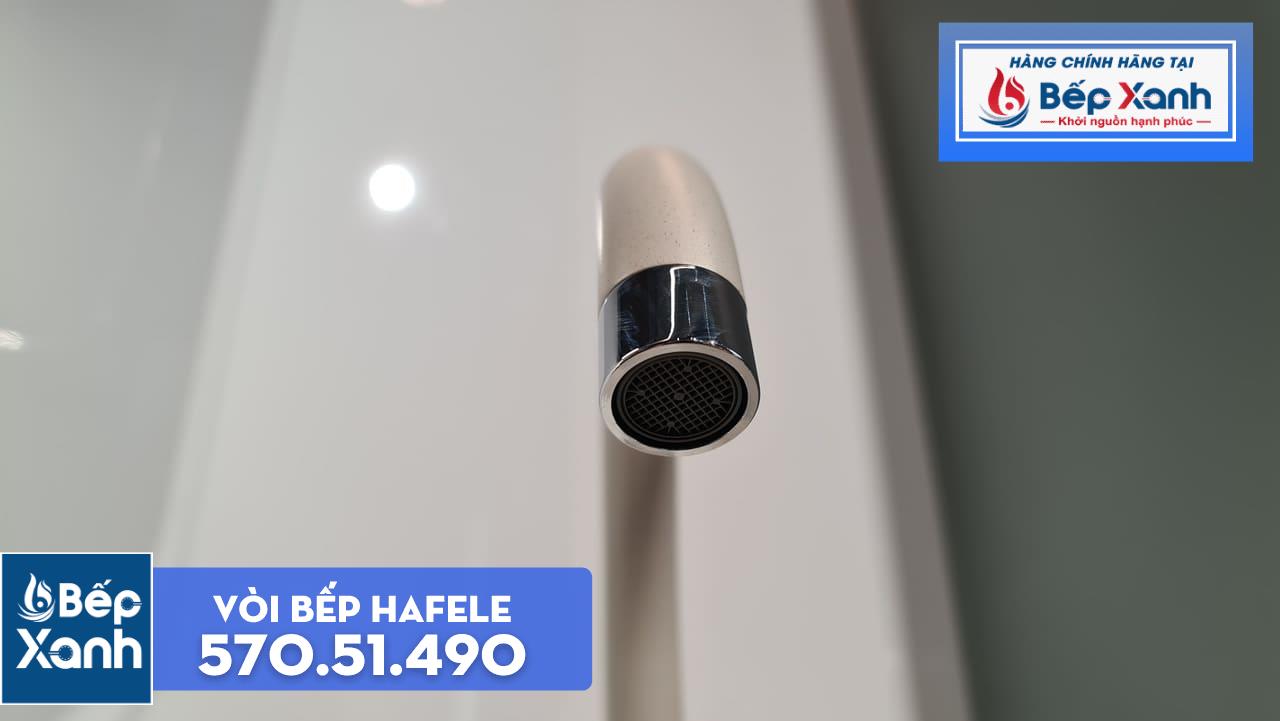Vòi rửa chén Hafele HT19-GH1F270 570.51.490 - Vòi mạ màu đá tuyệt đẹp