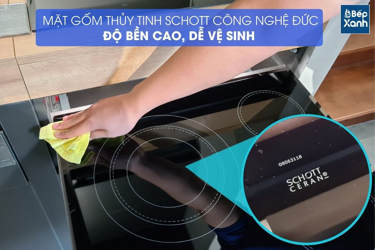Bếp điện Hafele 3 vùng nấu HC-R603A 536.01.631 - Nhập khẩu châu Âu