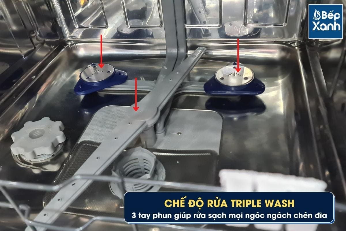 Máy Rửa Chén Độc Lập 15 Bộ Hafele HDW-F60F 533.23.310 / Tặng bếp từ đơn 2.660.000đ
