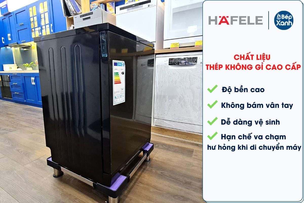 Máy Rửa Chén Độc Lập 15 Bộ Hafele HDW-F60F 533.23.310 / Tặng bếp từ đơn 2.660.000đ