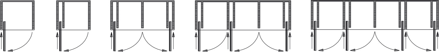 Bộ phụ kiện Slido F-Park71 25B 600mm Hafele 408.25.005