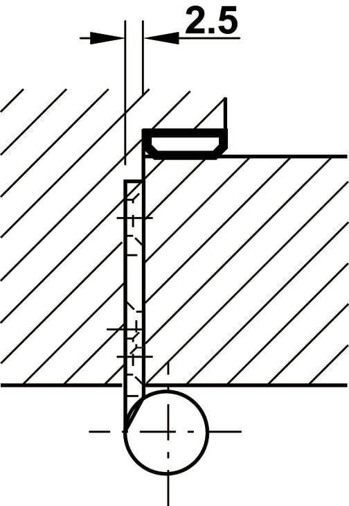 Bản Lề Nâng Hạ 45Kg Hafele 926.96.100