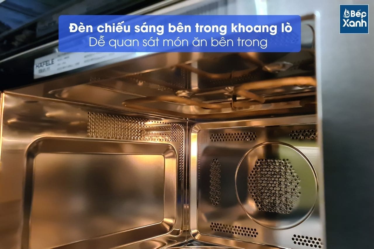 Lò vi sóng kết hợp nướng âm tủ Hafele HM-B38C 538.01.111