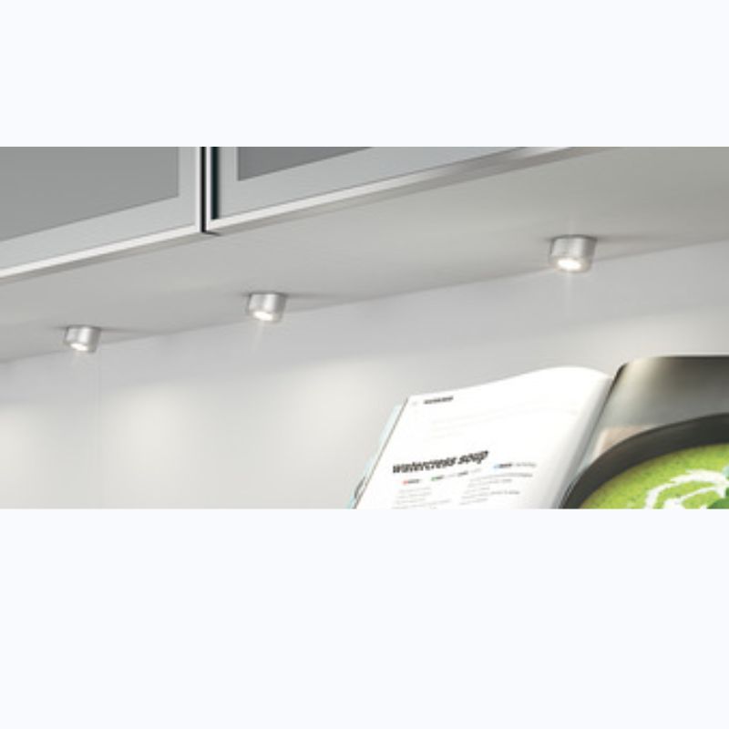 Nắp che đèn LED Hafele 833.72.832 - Lắp nổi