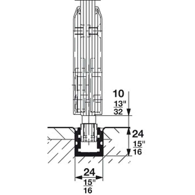 Bộ Các Thành Phần Hawa Junior 160/GP Hafele 941.60.005