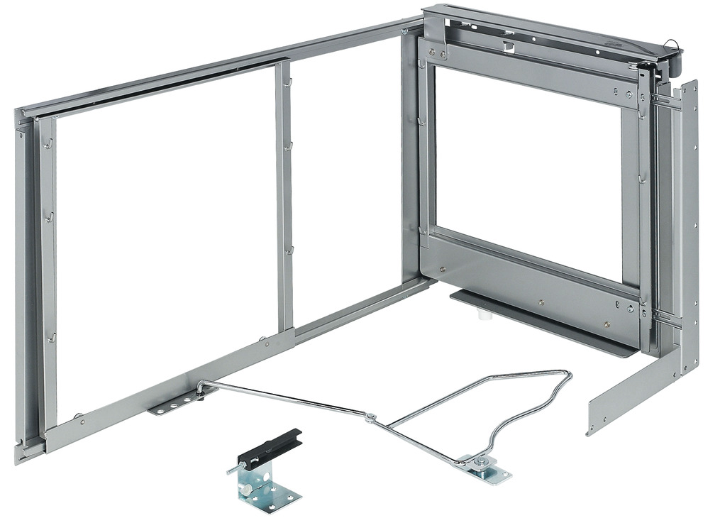 Magic corner frame r/hand silver Hafele 546.17.223