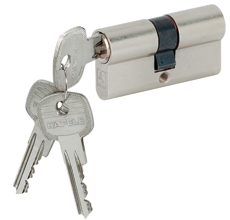 Ruột Khóa 2 Đầu Chìa 65mm Hafele 916.95.116