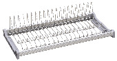Khay Úp Chén Bát Phẳng 900mm Màu Đen Hafele 544.01.329
