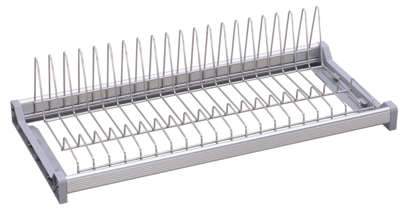 Giá Úp Đĩa 800mm Màu Inox Hafele 544.01.008