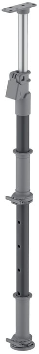 Spindle st.anthracite 600-750mm Hafele 541.32.300