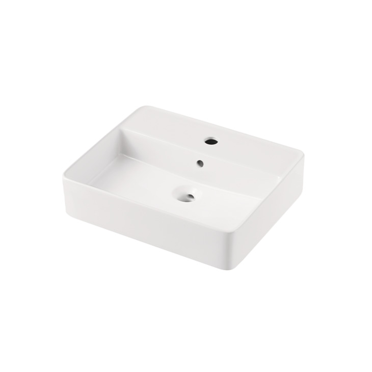 Chậu Lavabo Sứ Đặt Bàn Sapporo 500 Hafele 588.79.032