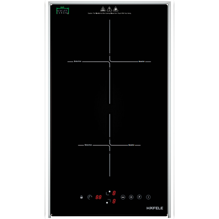 Bếp từ Domino 2vùng nấu Hafele HC-I3021B 536.61.930