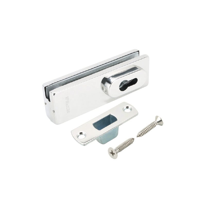 Khóa Kẹp Chân Kính Inox Bóng Hafele 981.00.660