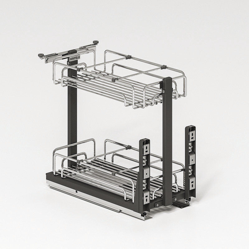 Rổ gia vị Omero SUS304 ovan 350 Hafele 547.10.064