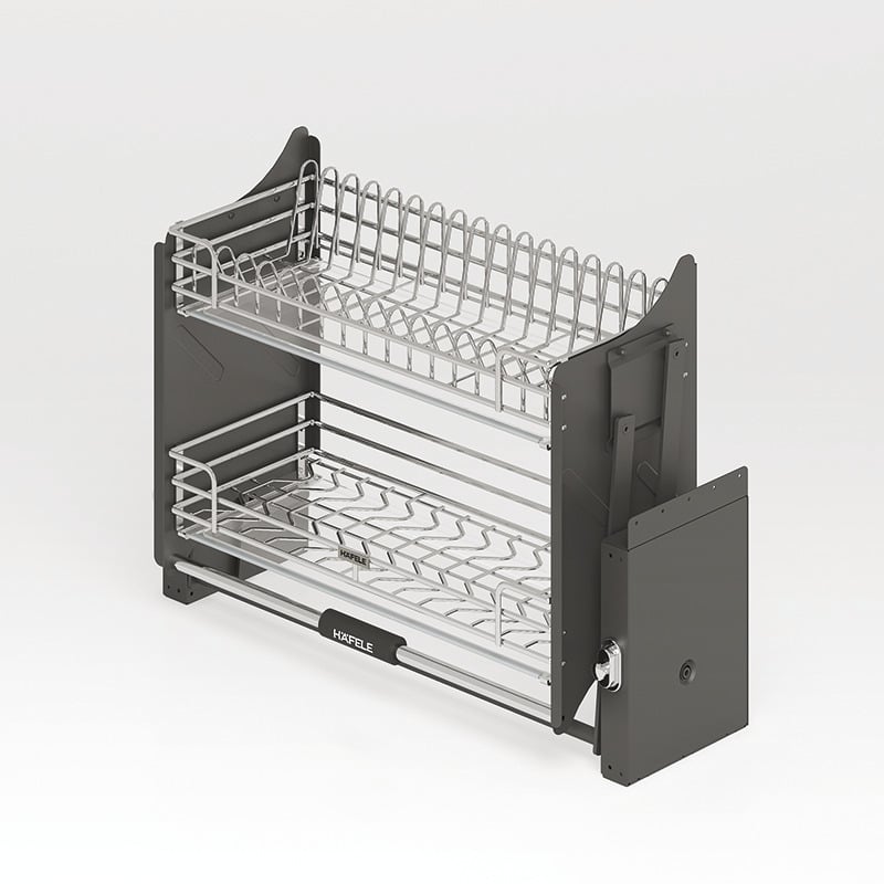 Kệ Chén Đĩa Nâng Hạ Oria 900mm Hafele 504.71.075