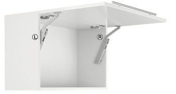 Tay nâng Free Flap H1.5 Hafele 372.39.610