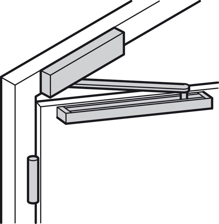 Thiết Bị Đóng Cửa Tự Động 80Kg DCL83 Hafele 931.84.289