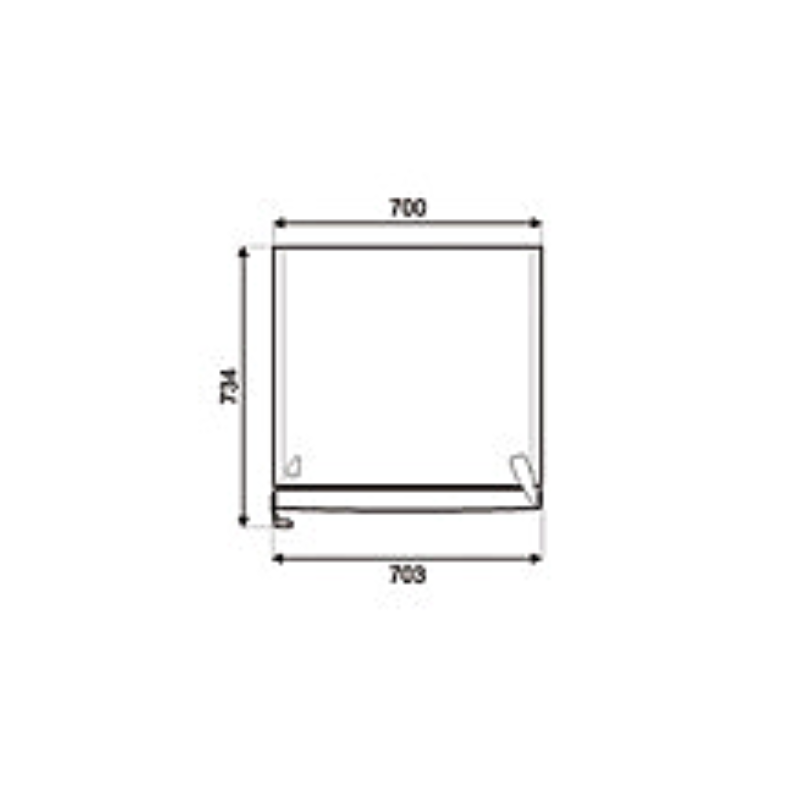 Tủ Lạnh Độc Lập Hafele FD70FN1HX 535.14.593