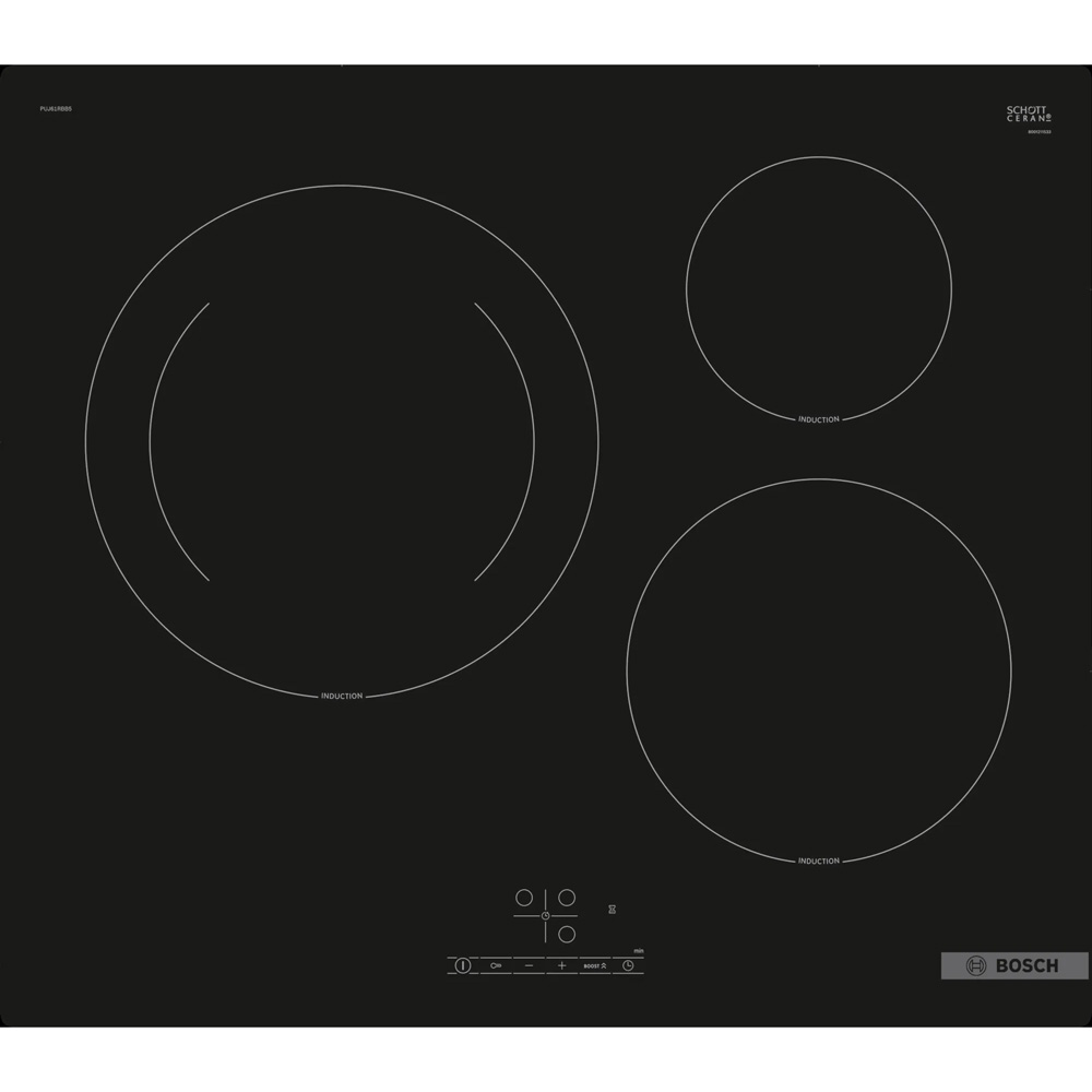 Bếp Từ 3 Vùng Nấu Bosch PUJ61RBB5E