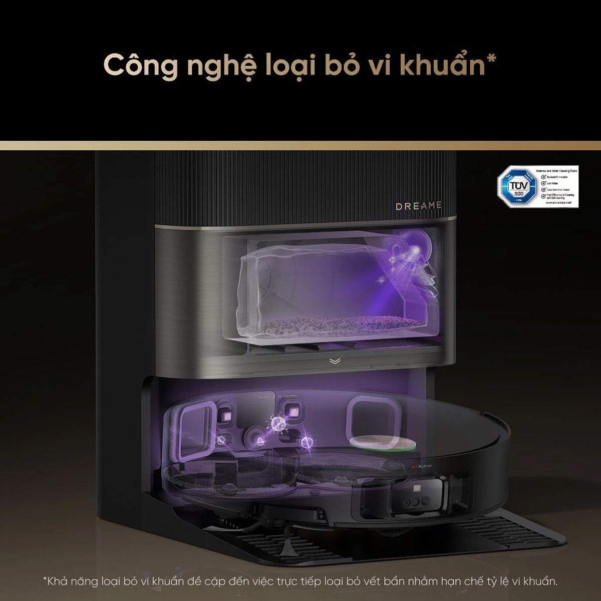 Robot hút bụi Dreame X50 Ultra