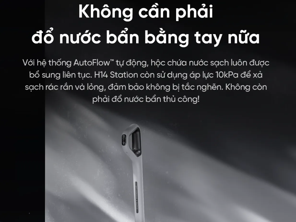 Máy hút bụi cầm tay Dreame H14 Station
