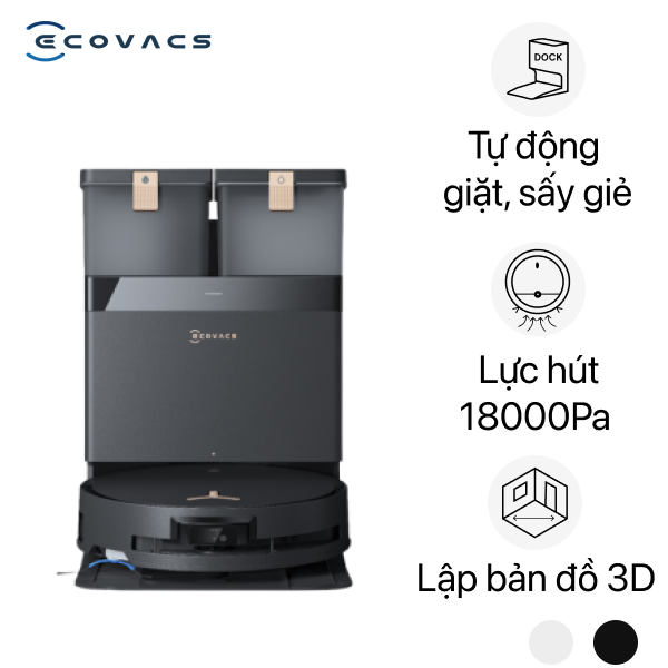 Robot hút bụi lau nhà Ecovacs Deebot X8 Pro Omni