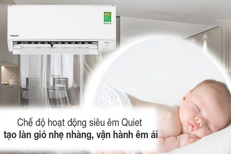 Chế độ Quiet của điều hòa Panasonic là gì? Cách bật và sử dụng hiệu quả