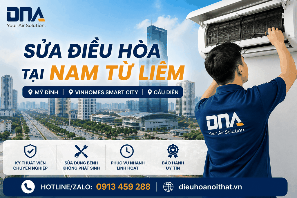 Sửa Điều Hòa Tại Nam Từ Liêm – Từ Mỹ Đình Đến Vinhomes Smart City