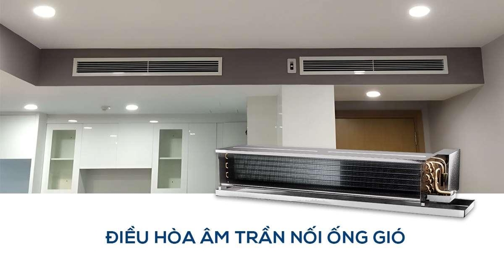 Nguyên lý điều hòa âm trần nối ống gió hoạt động như thế nào?