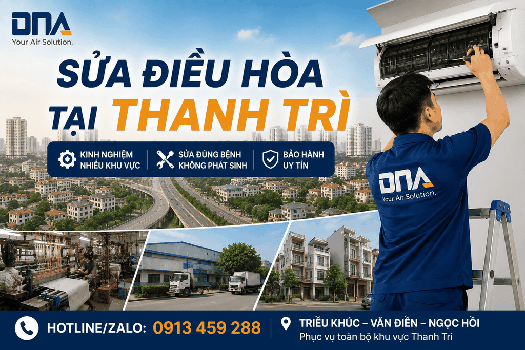 Sửa Điều Hòa Tại Thanh Trì – Từ Làng Nghề Triều Khúc Đến Khu Vực Đang Đô Thị Hóa
