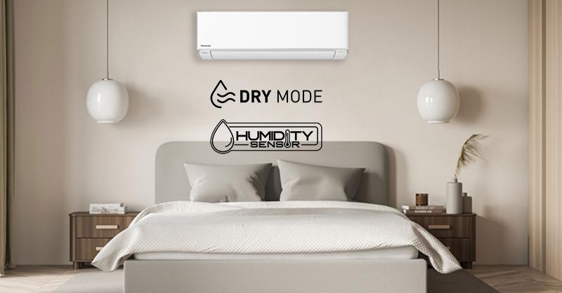 Chế độ khô của điều hòa Panasonic là gì? Cách dùng đúng và lưu ý cần biết