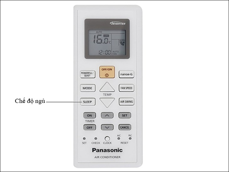 Chế độ ngủ của điều hòa Panasonic là gì? Cách bật và dùng sao cho dễ chịu