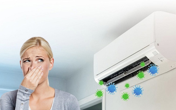 Điều hoà âm trần có mùi hôi: Nguyên nhân và cách xử lý hiệu quả
